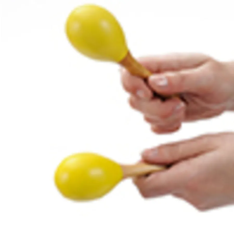 Mini Plastic Chiquita Maracas Pair Percussion Instruments|Phonics