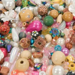 Hot Mixed Beads Pack 500g Festivals & Celebrations|Collage & Craft