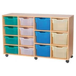 Sale Mobile 8 Deep & 6 Extra Deep Tray Unit Cupboards|Boxes & Containers