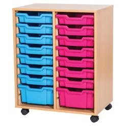 Best Mobile Double Column 14 Tray Unit Cupboards|Boxes & Containers