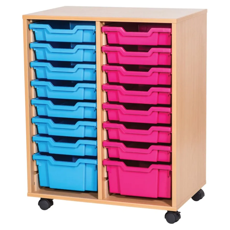Best Mobile Double Column 14 Tray Unit Cupboards|Boxes & Containers