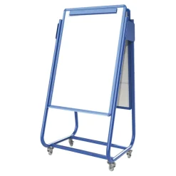 Best Mobile Magnetic Whiteboard Easel w/ Storage Flip Stands|Express Delivery Furniture