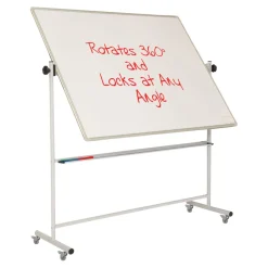 Online Mobile Revolving Whiteboard on Wheels Whiteboards|Whiteboards