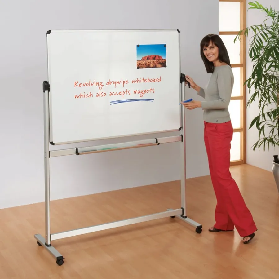 Online Mobile Rotating Magnetic Whiteboard Furniture|Whiteboards