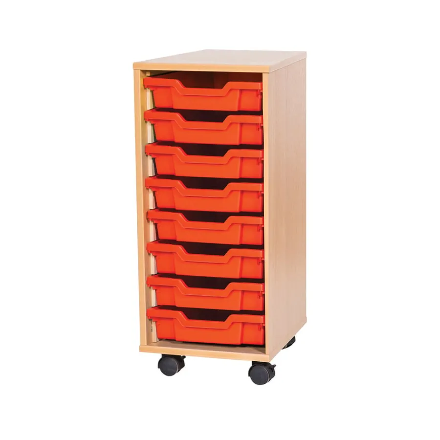 Best Mobile Tray Storage Unit 8 Trays Boxes & Containers|Furniture