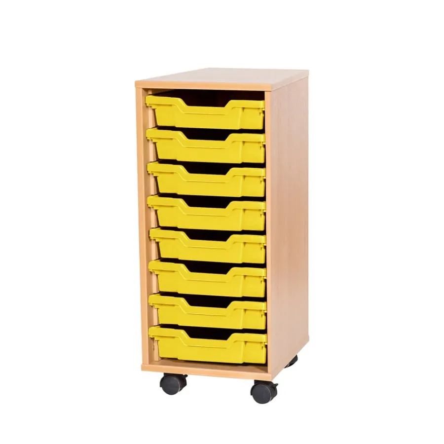 Best Mobile Tray Storage Unit 8 Trays Boxes & Containers|Furniture