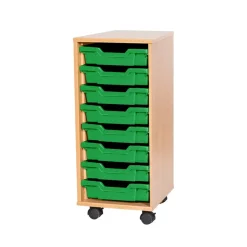 Best Mobile Tray Storage Unit 8 Trays Boxes & Containers|Furniture