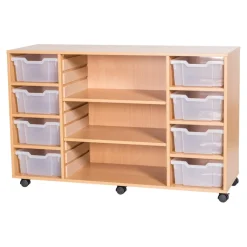 Sale Mobile Tray Storage Unit with Shelves Furniture|Cupboards
