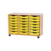 Hot Mobile Triple Tray Storage Unit 21 Trays Boxes & Containers|Furniture