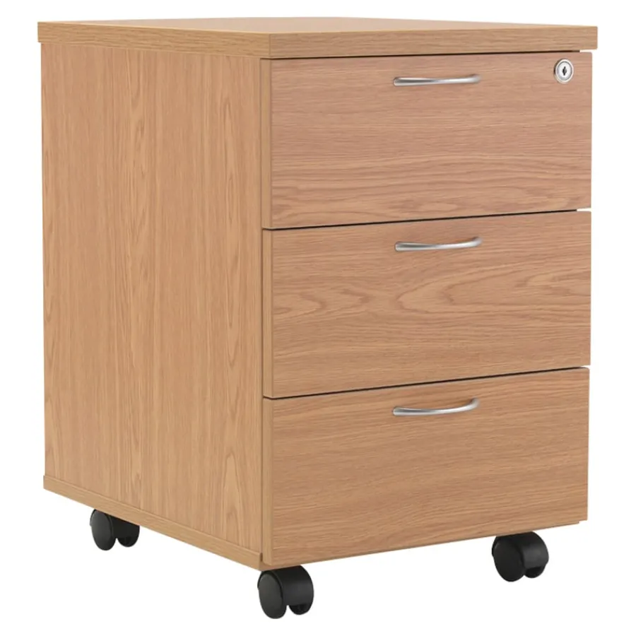 Discount Mobile Wooden Desk Pedestals Office Storage
