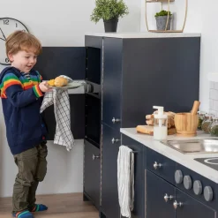 Sale Modern Living Oven and Microwave Unit Navy Role Play Furniture & Accessories|Modern Living Range