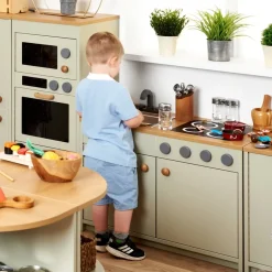 Outlet Modern Living Sink and Hob Unit Sage Modern Living Range|Shopping & Food