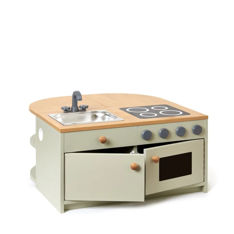 Sale Modern Living Toddler Kitchen Set Sage 3 Piece Role Play|Role Play Furniture & Accessories