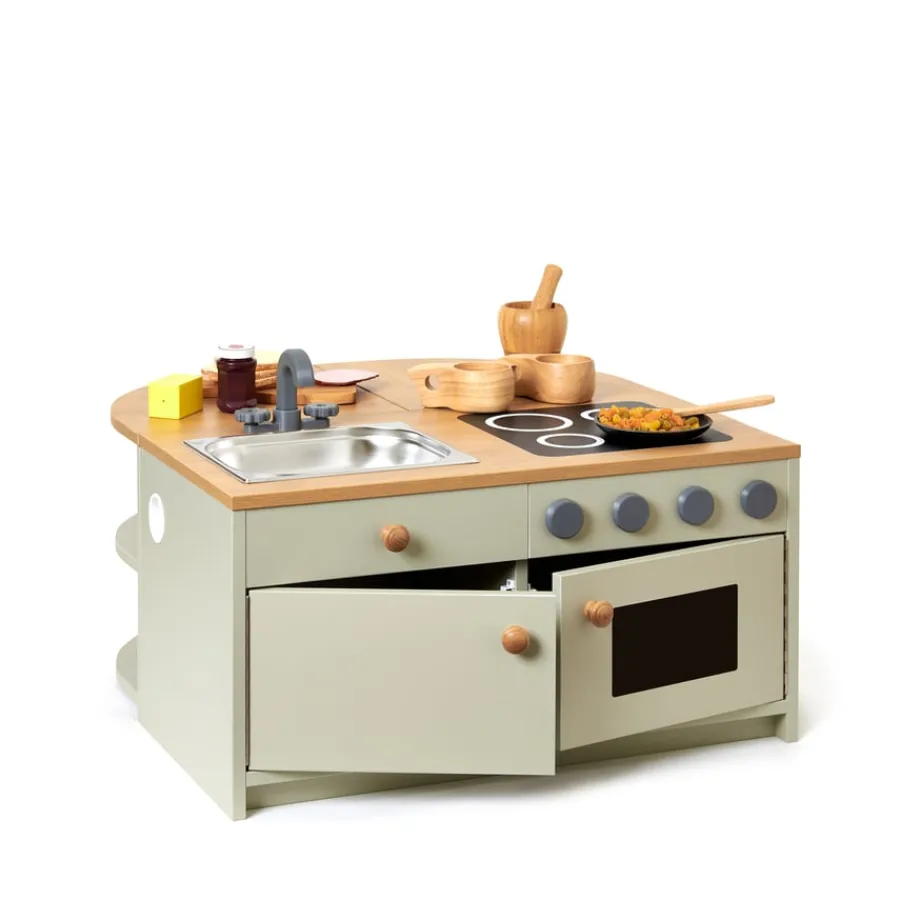New Modern Living Toddler Kitchen Set Sage 5pc Role Play|Shop The Full Range