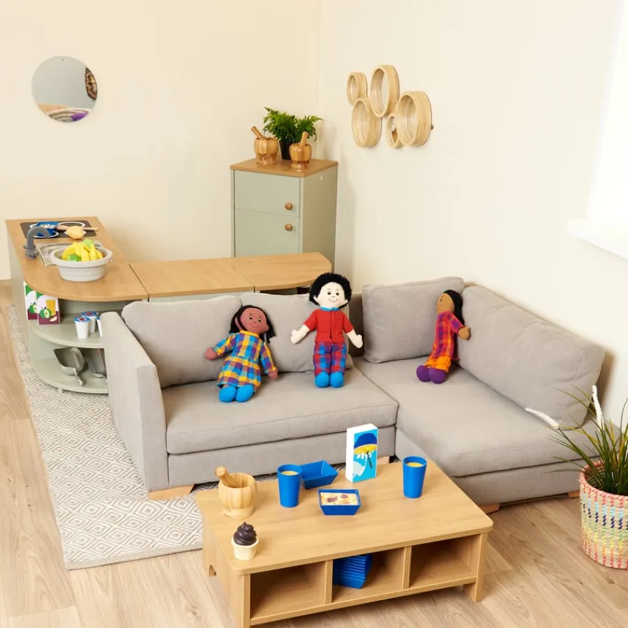 New Modern Living Toddler Kitchen Set Sage 5pc Role Play|Shop The Full Range