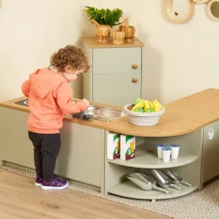 New Modern Living Toddler Kitchen Set Sage 5pc Role Play|Shop The Full Range