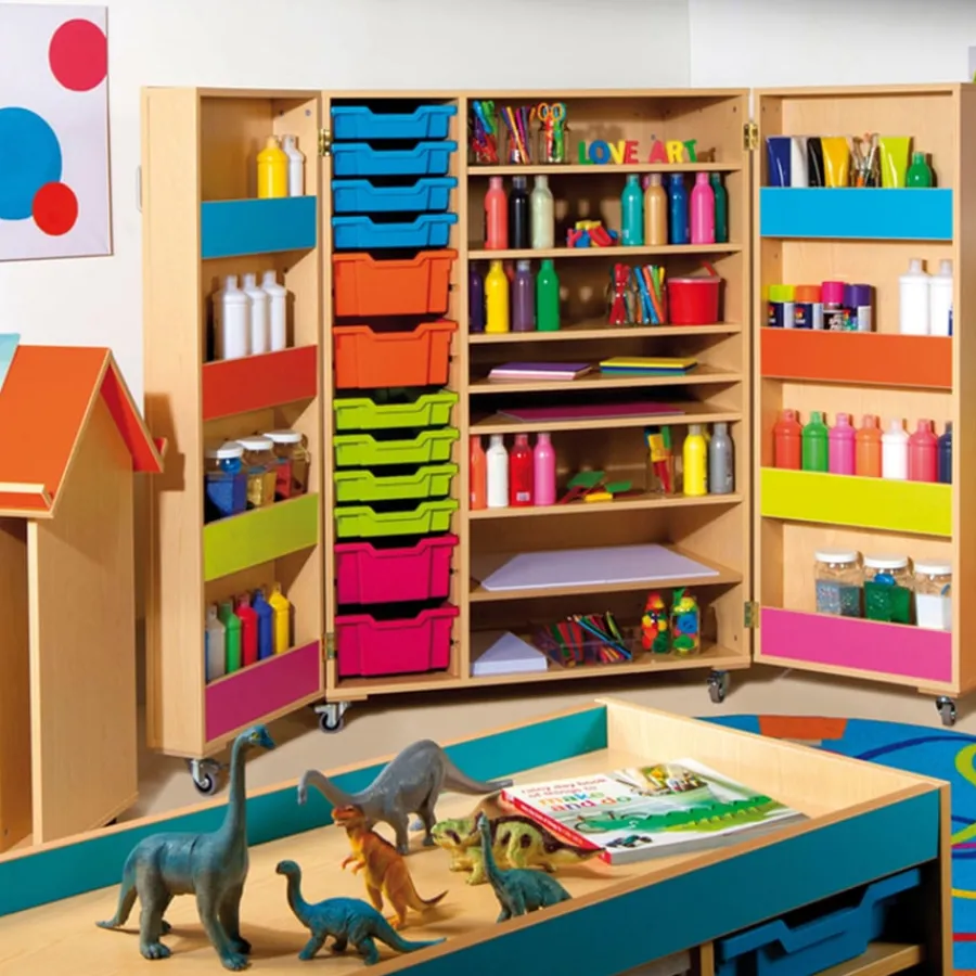 Outlet Monarch Bubblegum Art Cupboard Cupboards|Shelving & Bookcases