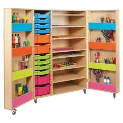 Outlet Monarch Bubblegum Art Cupboard Cupboards|Shelving & Bookcases