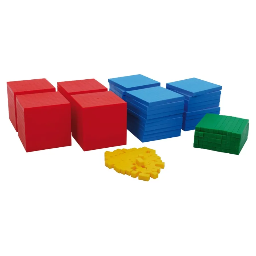 Sale Multi-Coloured Base Ten Class Set 184pcs Number|Maths Essentials