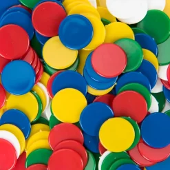 Best Multicoloured 20mm Plastic Counters Number|Maths Counters