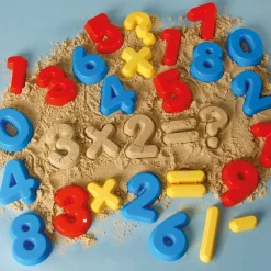 Best Multi Coloured Numbers and Symbols Moulds 24pcs Outdoor Sand & Water|Sand & Accessories