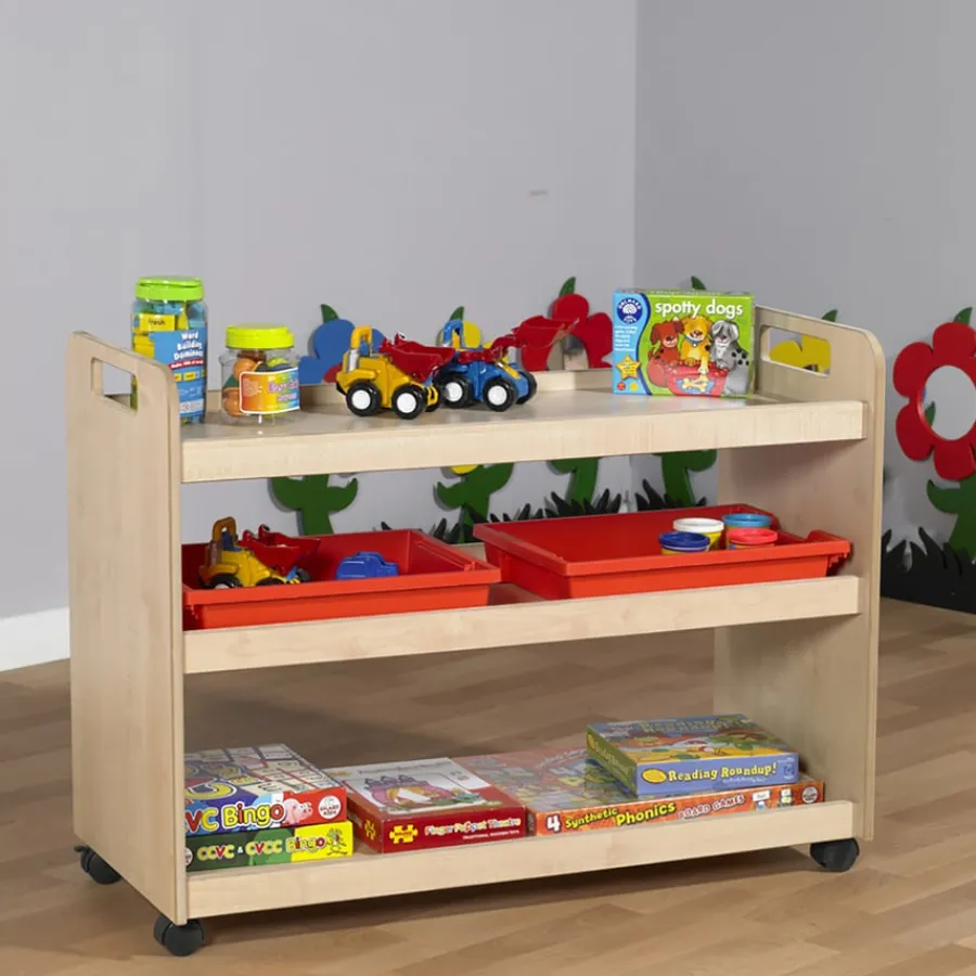 Discount Multi Functional Wooden Trolley Storage & Trolleys|Storage & Trolleys