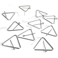 Hot Music Triangles And Beater Packs Percussion Instruments|Festivals & Celebrations