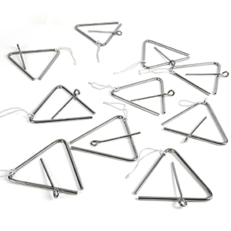 Hot Music Triangles And Beater Packs Percussion Instruments|Festivals & Celebrations
