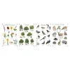 Clearance Nature Outdoor Learning Boards 4pk Explorers|Forest Schools
