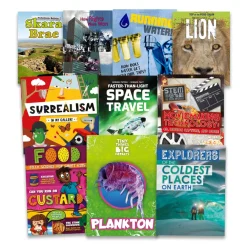 Clearance Non-Fiction Middle Accelerated Readers 10pk Book Bands|Book & Reading