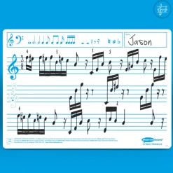 New Notation Whiteboard Set 120 Pieces Music|Singing & Performance