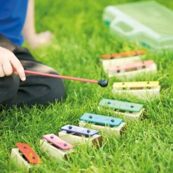New 8 Note Chime Bar Set Xylophones And Glockenspiels|Music