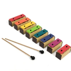 New 8 Note Chime Bar Set Xylophones And Glockenspiels|Music