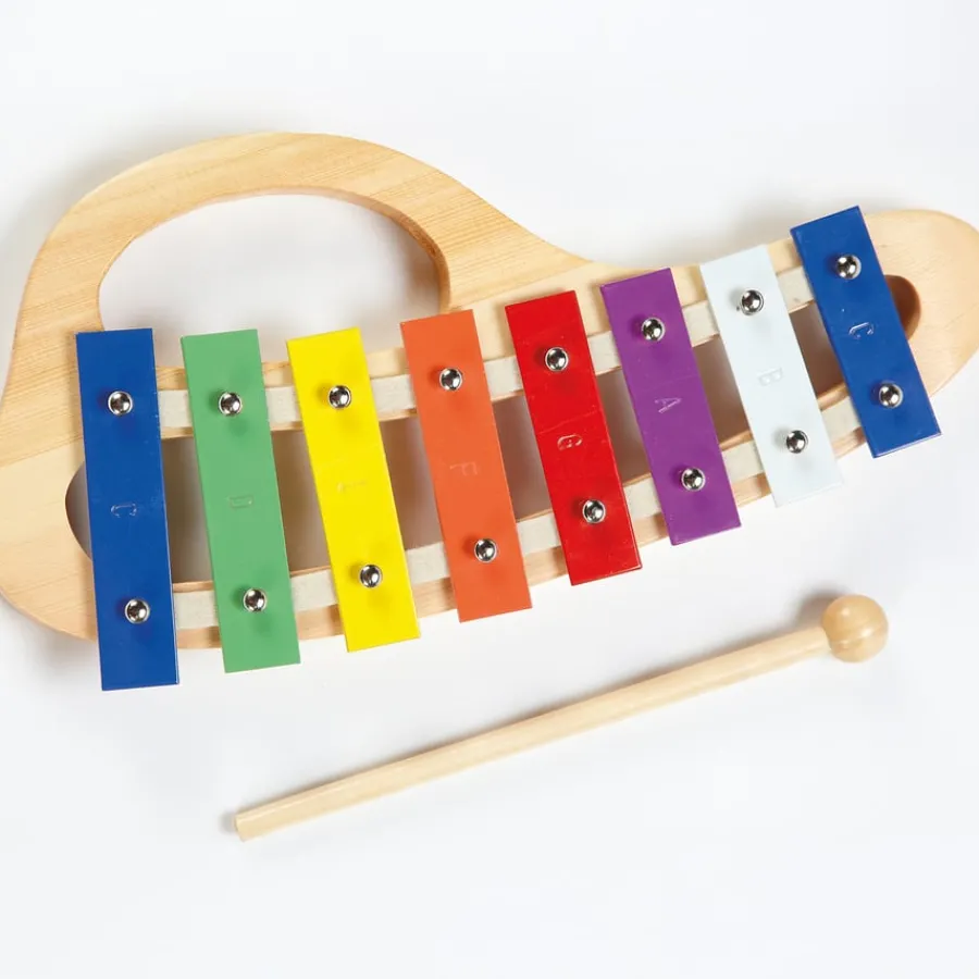 Discount 8 Note Glockenspiel With Beater Xylophones And Glockenspiels|Music
