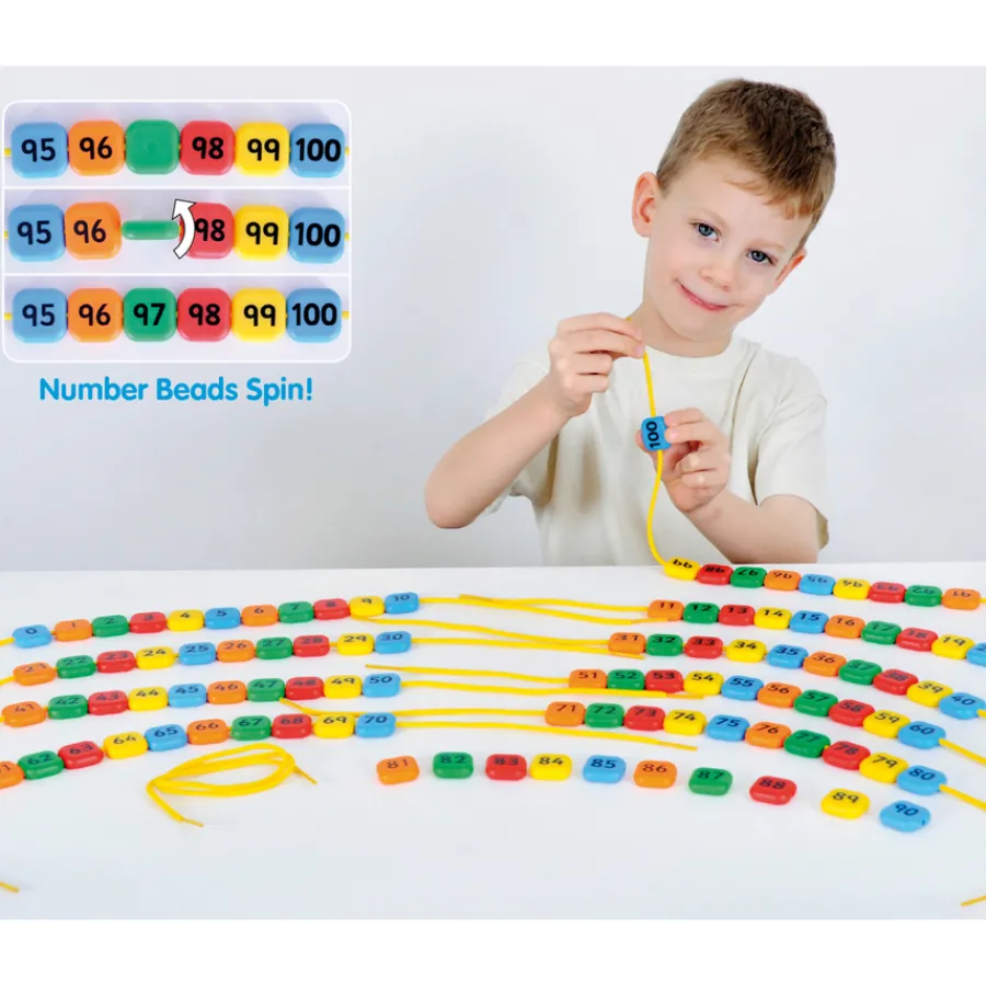 Online 0-100 Number Beads Set Exploring Numbers|Number & Place Value