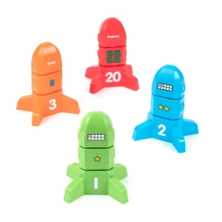 Number Building Rocket Set Games|Gross & Fine Motor Skills