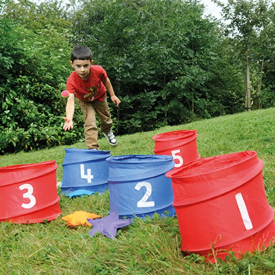 Numbered Folding Storage Tubs 10pk Early Years & Nursery|Outdoor Storage
