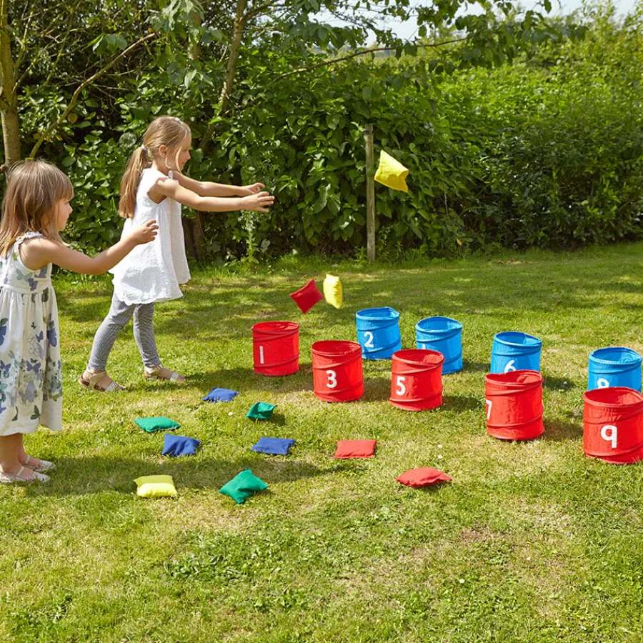 Numbered Folding Storage Tubs 10pk Early Years & Nursery|Outdoor Storage