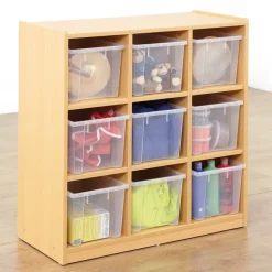 Best Open Storage Unit with Nine Large Compartments Boxes & Containers|Shelving & Bookcases