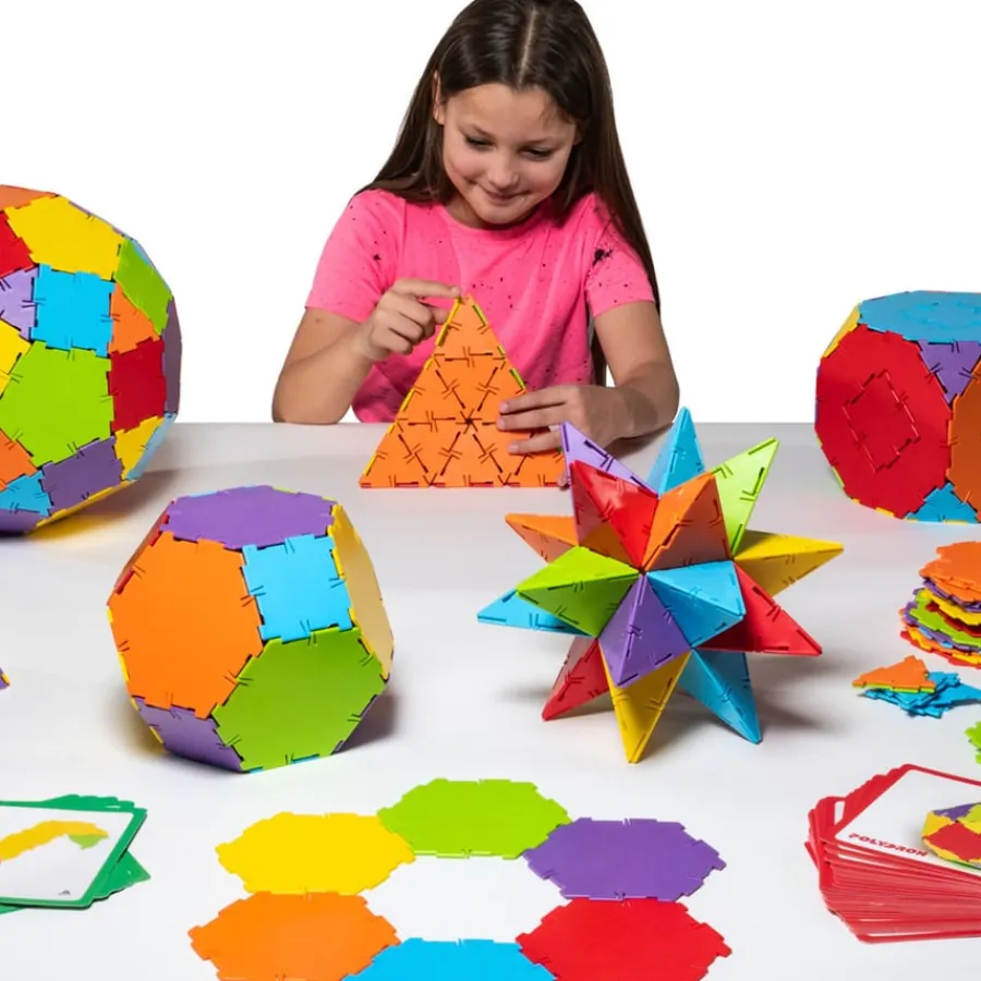 Sale Original Polydron Super Class Set Geometry & Shape