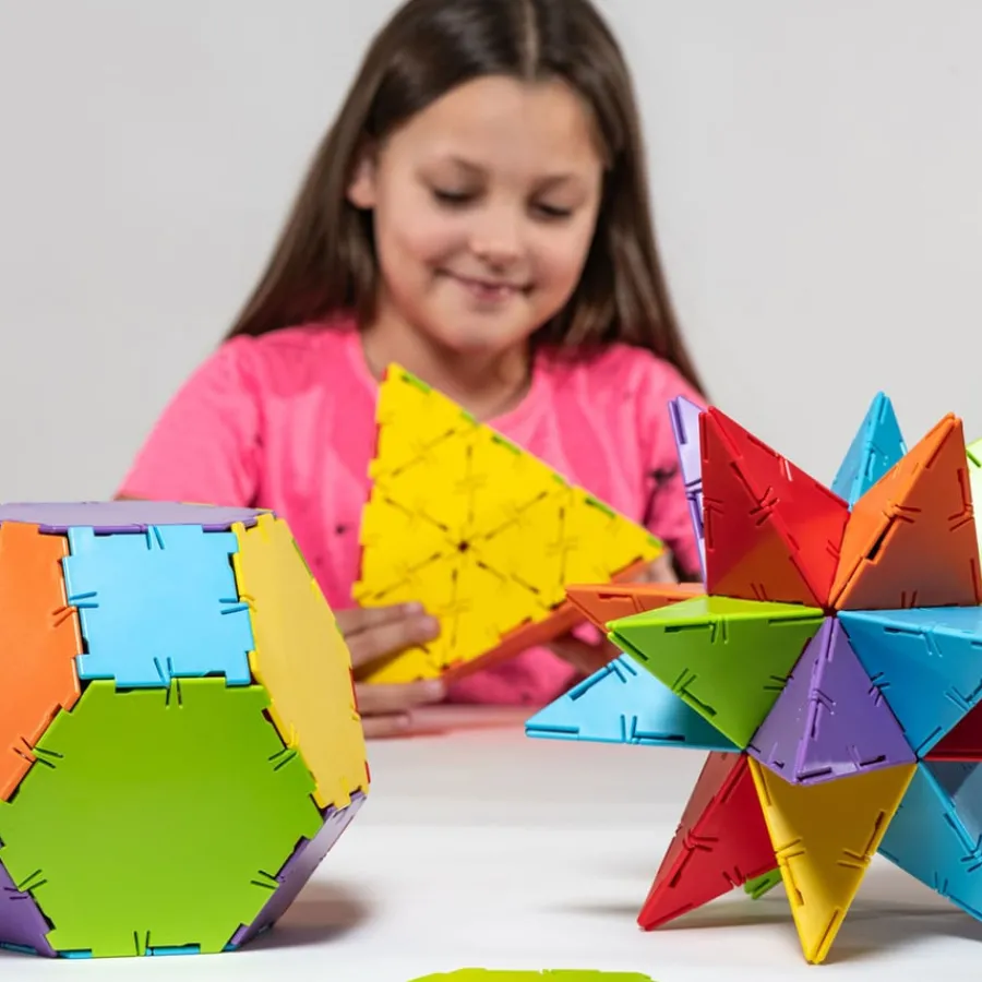 Sale Original Polydron Super Class Set Geometry & Shape