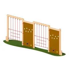 New Outdoor Climbing Wall Net Combo Climbing Courses