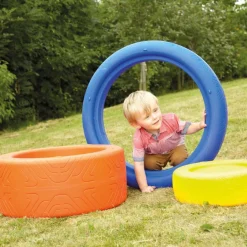 Outdoor Colourful Tyres 3pk Gross & Fine Motor Skills|Outdoor Physical Development