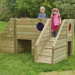 Outlet Outdoor Explore and Climb Wooden Unit Outdoor Physical Development|Physical Development