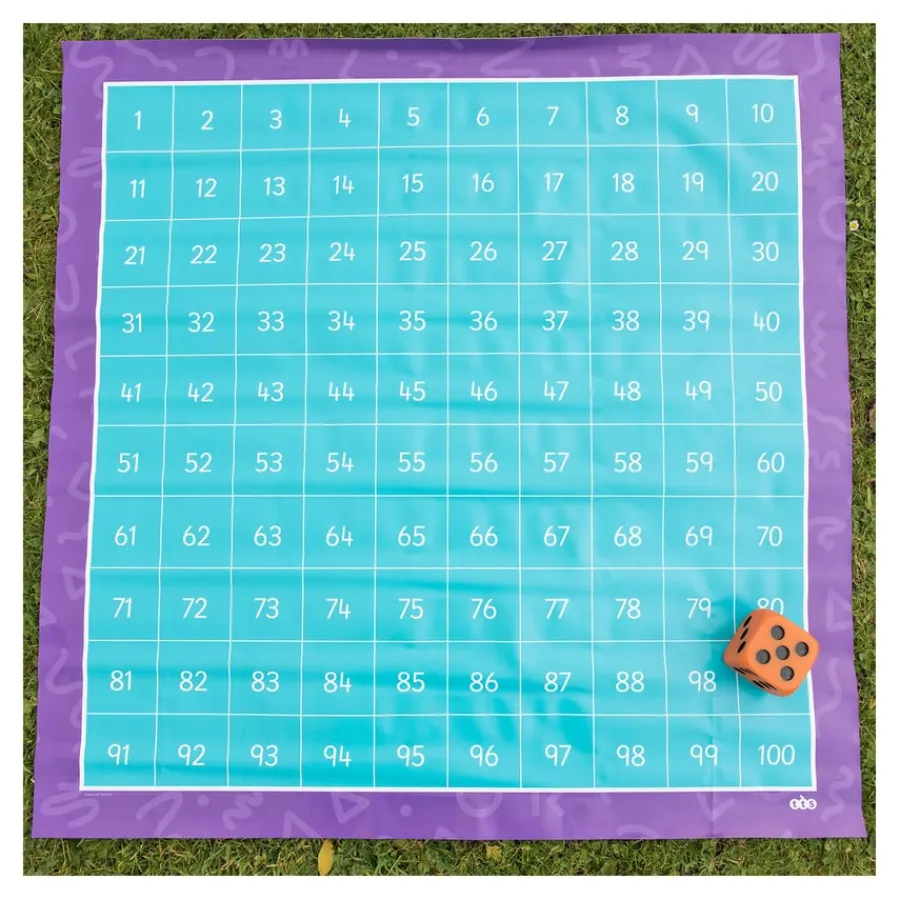 Outlet Outdoor Number Mat 1-100 Maths, Literacy & Communication|Number & Place Value
