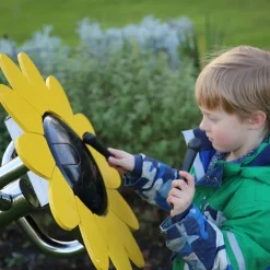 Clearance Outdoor Petal Drums Sunflower Outdoor Music|Drums And Tambourines
