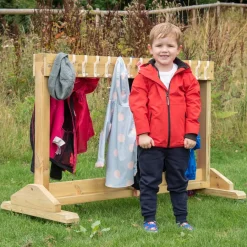 Sale Outdoor Puddle Suit Wooden Trolley Role Play Furniture & Accessories|Outdoor Storage