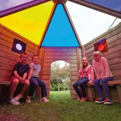 New Outdoor Rainbow Den Play Houses|Dens & Playhouses