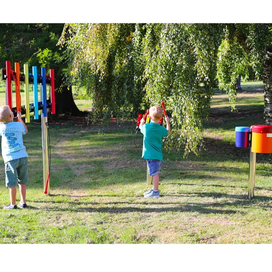 Clearance Outdoor Rainbow Trio Ensemble Instruments Music|Outdoor Music