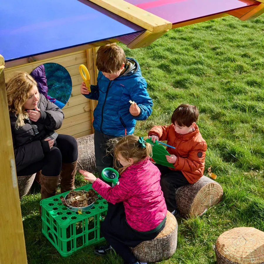 New Outdoor Sensory Pergoda Canopies|Dens